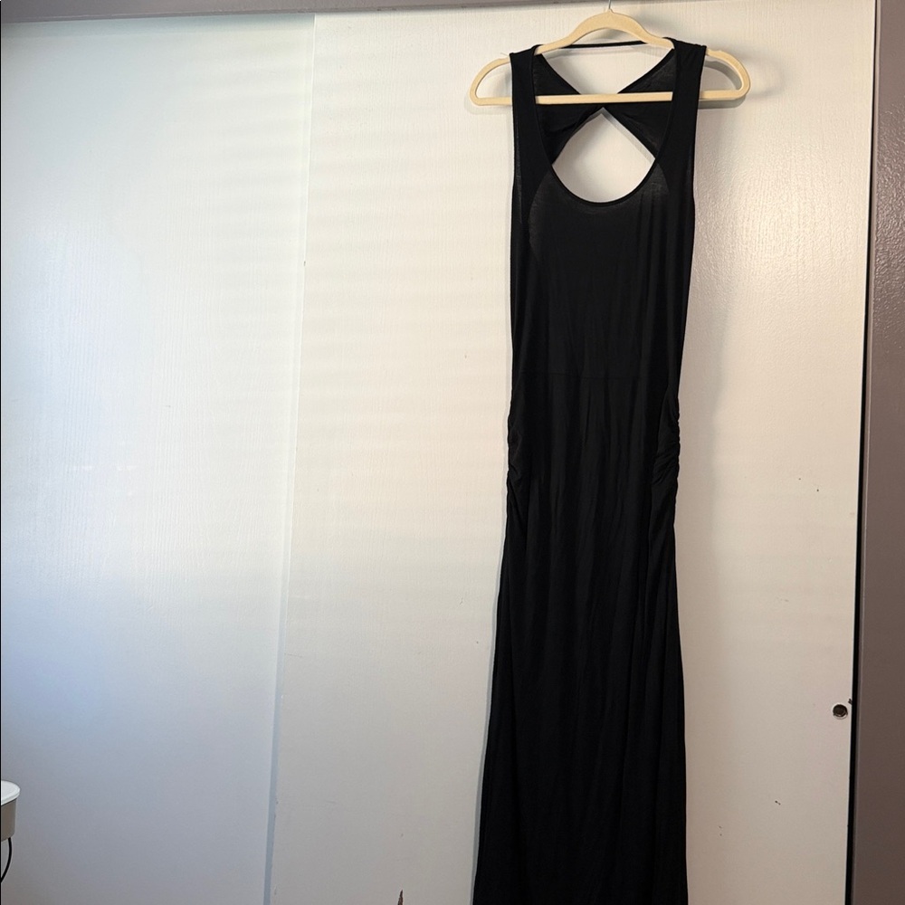 Cecico Black Backless Maxi Dress
